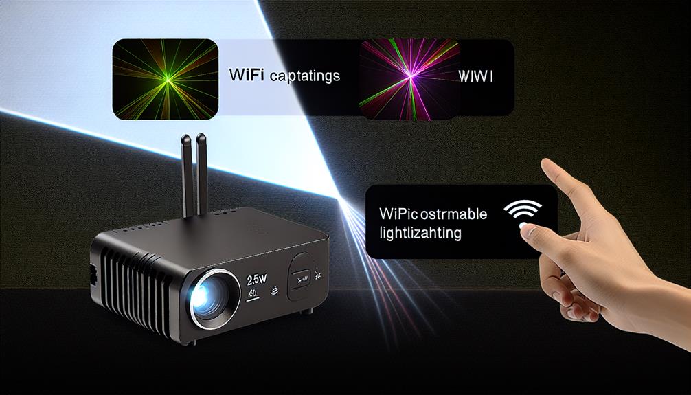 LaserCube WIFI 2.5W Laser Projector Review Final Scratch