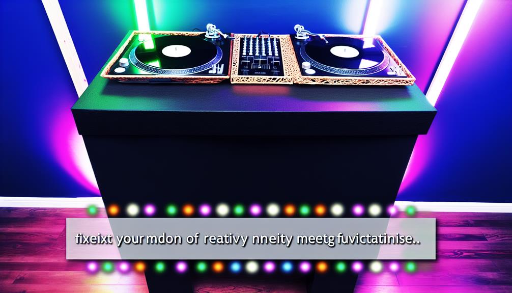 build your own dj booth